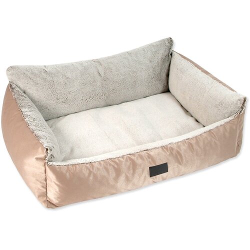 Plaček Pet Products Krevet za pse u zlatnoj boji 100x70 cm Dog Fantasy Lux Platinum &amp;ndash; Slike