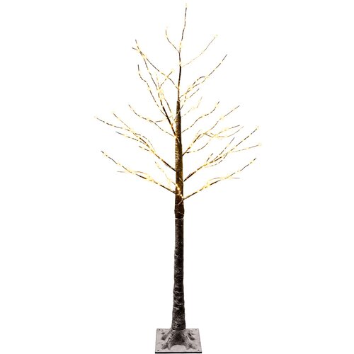  Snježno LED božićno drvce Smeđa 22 x 22 x 150 cm Plastika Slike