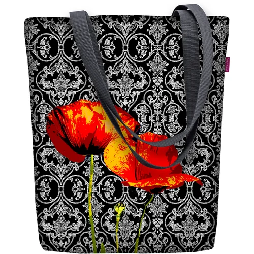 Bertoni Unisex's Canvas Bag Sunny Poppies