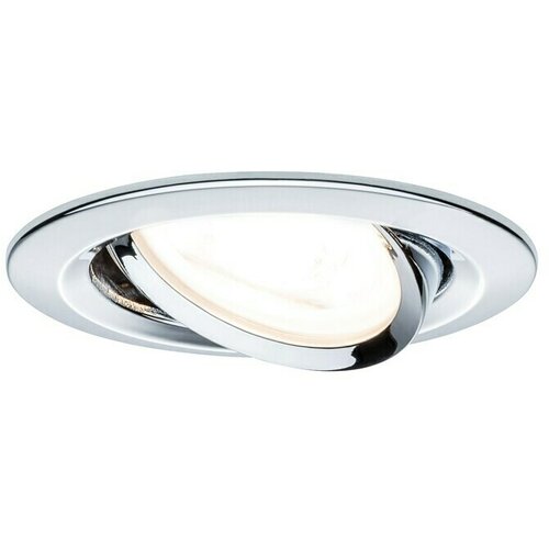 PAULMANN Set ugradbenih LED svjetiljki Nova (6,5 W, Srebrna, 3 Kom., Topla bijela) Slike