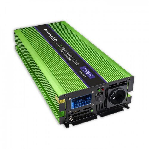 Qoltec Monolith power adapter/inverter Auto 2000 W Green Cijene