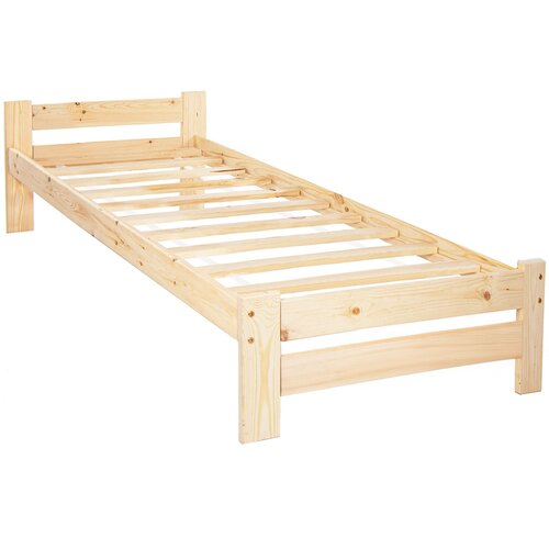 Springos Enojna postelja z re&amp;scaron;etkastim dnom in vzglavnikom 90 x 200 cm, (21835010) Slike