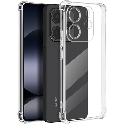 Oem Mayaxess, Udarno ohišje za Xiaomi Redmi Note 14 4G z ojačanimi vogali, Prozorno, (5000215848) Cene