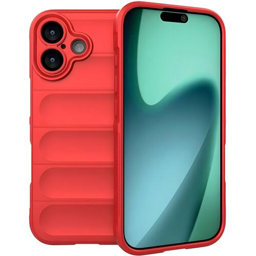 Techsuit Magic shield ovitek za Apple iPhone 17 - Rdeča Cene
