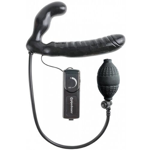 Tonga strap-on Ff Deluxe Vibrating Inflatable Cene