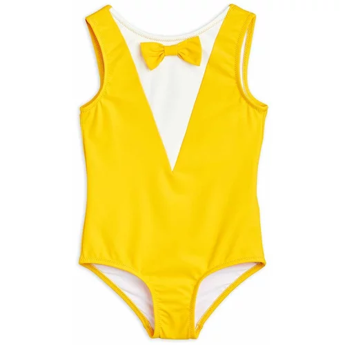 Mini Rodini Dječji jednodijelni kupaći kostim boja: žuta