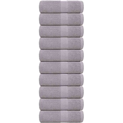  Ručnici za pranje FROGN 10 kom sivi 30x30 cm 360 g/m² Cene