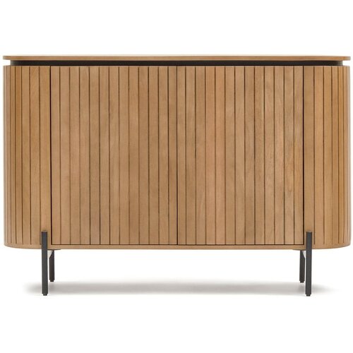 Kave Home Komoda od drveta manga u prirodnoj boji 120x80 cm Licia - Cijene