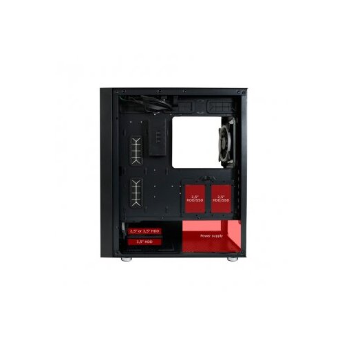 LC-Power gaming 802B black wanderer x atx midi kući&amp;scaron;te Slike