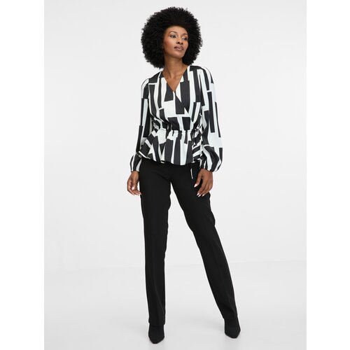 Orsay Black women's patterned blouse - Women Cene