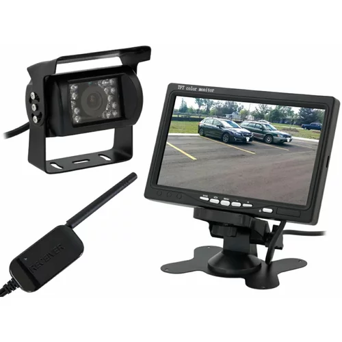 Univerzalni komplet LCD monitor in kamera za vzvratno vožnjo 7" WIFI 12V