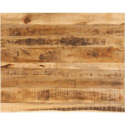 Stolna ploča 100x80x3 8 cm masivno drvo manga sa živim rubom Slike