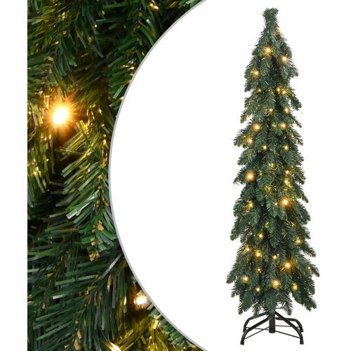 vidaXL Umjetno osvijetljeno božićno drvce sa 80 LED žarulja 150 cm Cene