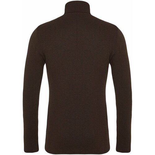 Trendyol Sweater - Brown - Fitted Cene