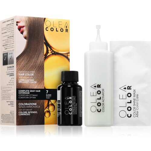 Elgon Oleacolor permanentna barva za lase odtenek 7 Blonde 1 kos Slike