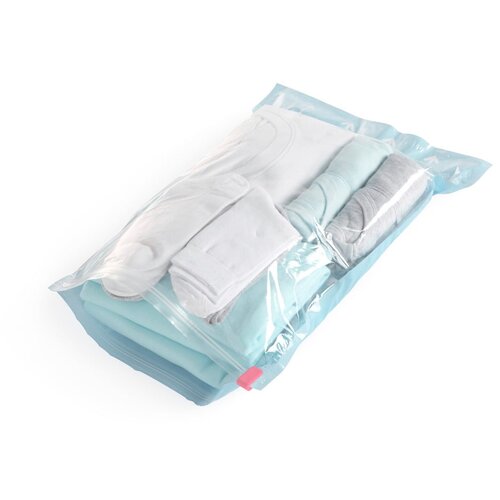 Compactor set s 2 plave vakuum vreće za odjeću, 50 x 35 cm Slike