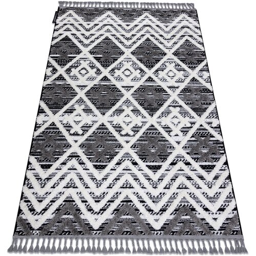 RugsX Preproge Preproga MAROC P642 Romi Cikcak siva / 120x170 cm Siva Cene