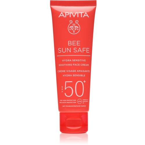 Apivita Bee Sun Safe pomirjevalna in vlažilna krema SPF 50+ 50 ml Slike