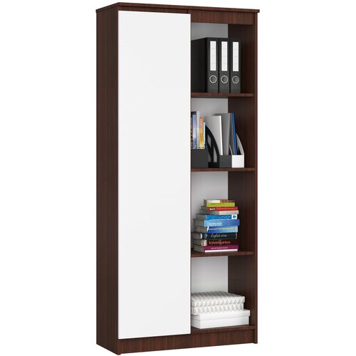 AKORD POLICA R80 1D 4P CLP WENGE / BELO, (21714313) Cene