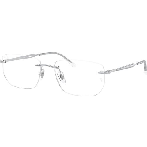 Ray-ban RX3768V 2501 L (56) Srebrna/Kristalna Slike