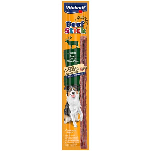Vitakraft Ekonomično pakiranje 50 x 12 g Beef-Stick&amp;reg; - Divljač Slike