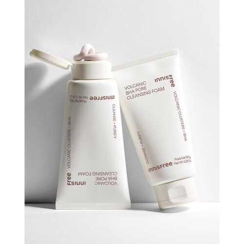 Innisfree Volcanic BHA Pore Cleansing Foam nježna pjena za či&amp;scaron;ćenje za zaglađivanje kože lica i smanjenje pora 150 ml Slike