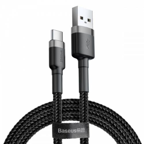 Baseus USB kabel Cafule USB Type-C 3A 0.5m sivo-crni Cene