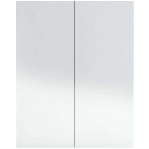 VidaXL kupaonski ormarić s ogledalom 60x15x75 cm MDF antracit Slike