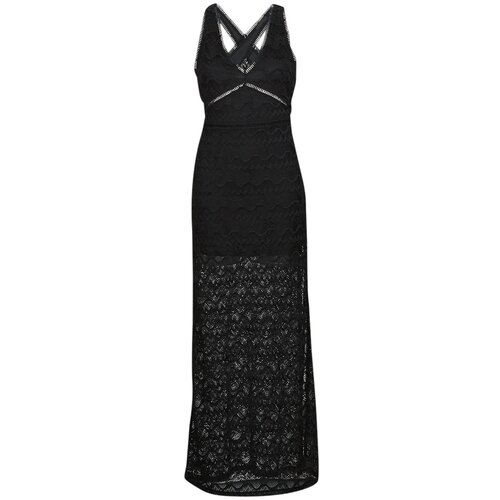 Guess Dolge obleke SL LIZA LONG DRESS Črna Cene