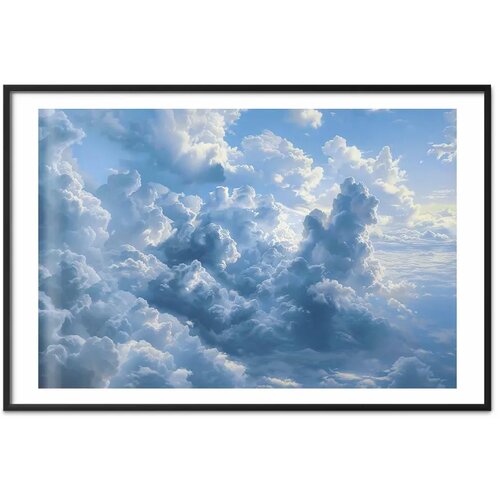  Plakat Ocean in the Air: Waving Clouds Reflecting Morning Light 60x40 Cene