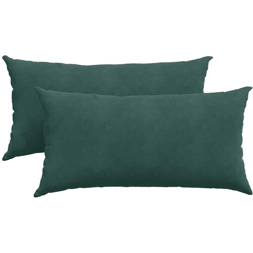  Jastučići za sofu 2 pcs Tamnozelena 80 x 40 cm Kordura tekstil Slike