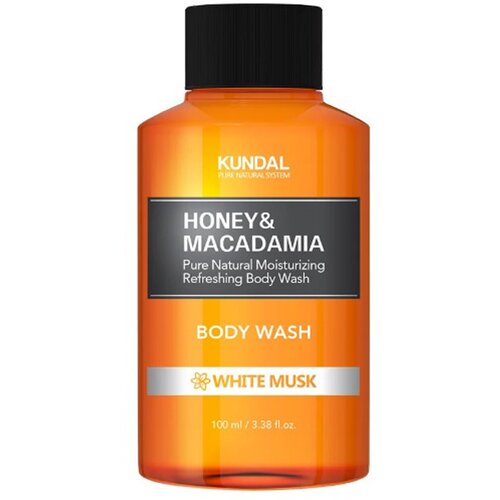 KUNDAL Honey&Macadamia Pure Body Wash 100ml White Musk Cene