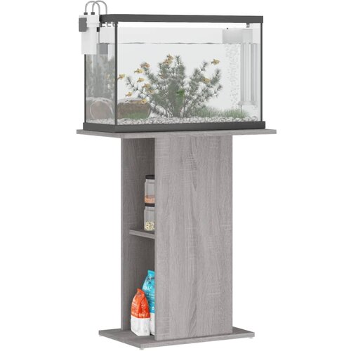  Stalak za akvarij boja hrasta 60,5x36x72,5 cm konstruirano drvo Slike