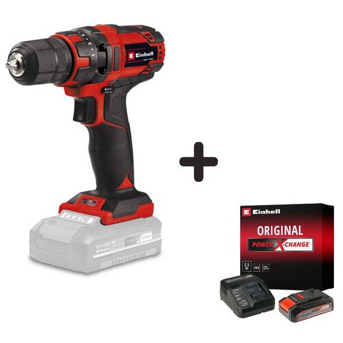 Einhell TC-CD 18/35 Li - Solo Aku busilica+2,5Ah set Cene