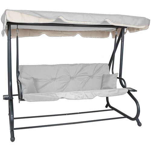 Aga vrtna ljuljačka 2 u 1  GRANDLUX MR4211LightGrey - svijetlo siva Cijene