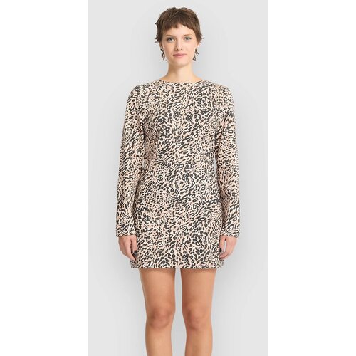 Volcom wylding out dress animal print Slike
