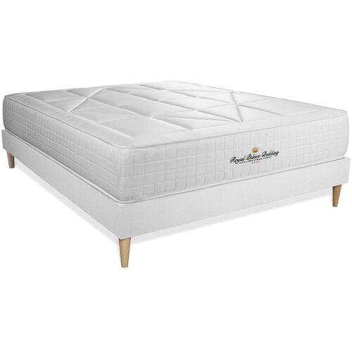 Royal Palace Bedding Celoten paket za posteljo - Vzmetnica 200x200 cm + Vzmetnica z letvami (komplet) + 2 vzglavnika + Prevleka - Windsor, (21613893) Cene