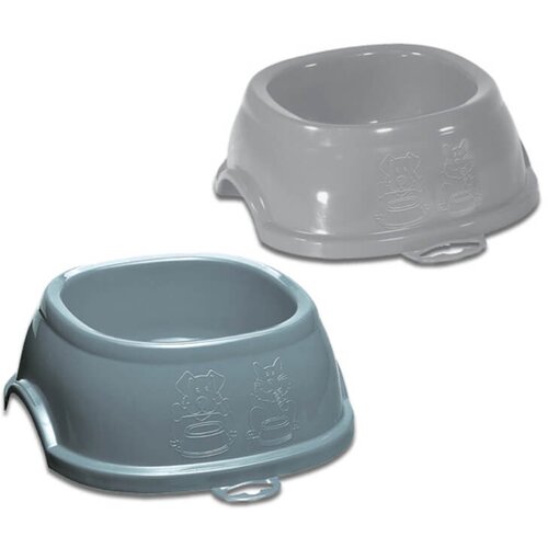 STEFANPLAST posoda break - siva/modra - 19 x 19 x 7 cm, 0,6 l Cene