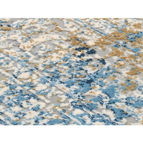 Dieter Knoll TKANA PREPROGA Avignon 200 cm modra, siva Slike
