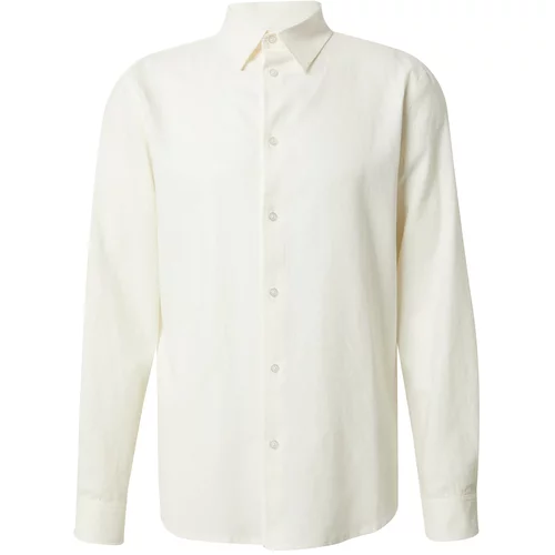 DAN FOX APPAREL Poslovna košulja 'Essential Marcel' bijela