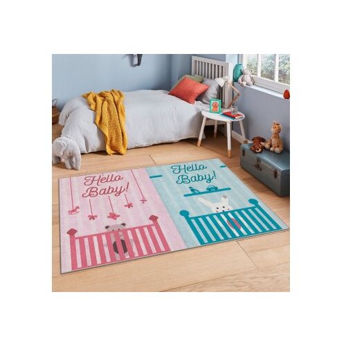 Conceptum Hypnose tepih Hmi Kdc-91, pravougaoni, 100 x 180 cm, ružičasto-plavi Cijene