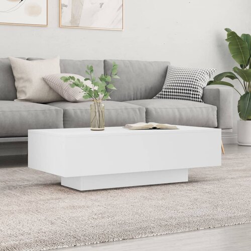 vidaXL Stolić za kavu bijeli 100 x 49 5 x 31 cm od konstruiranog drva Cijene