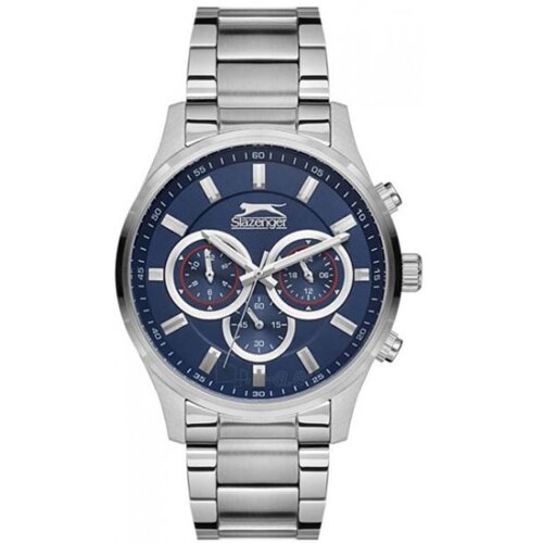 Slazenger Muški sat 09.6162.2.02, Kvarcni, Okrugli, 44 mm, Srebrne boje Cene
