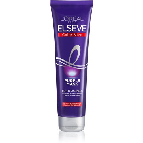 L´Oréal Paris Elseve Color-Vive Purple hranjiva maska za plavu i kosu s pramenovima 150 ml Cijene