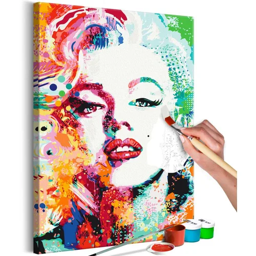  Slika za samostalno slikanje - Charming Marilyn 40x60