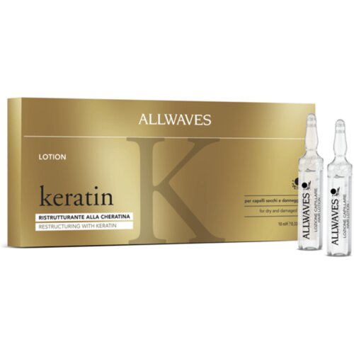 Shumee ALLWAVES Ampule proti izpadanju las s keratinom 12 kos, (21399139) Cene