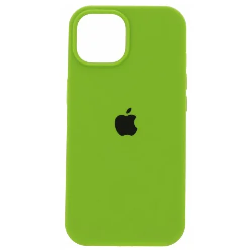  ORG Silicone Cover za iPhone 15 Plus zelena