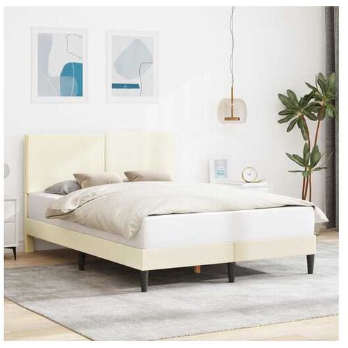  Okvir za krevet Krem 120 x 190 cm Kordura tekstil - Krem 120 x 190 cm Cijene