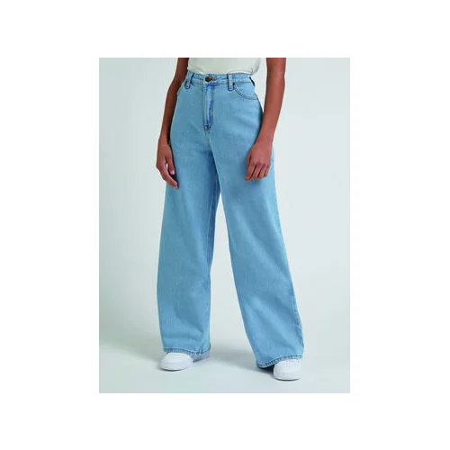 Lee Jeans hlače L31SMWJU Modra Relaxed Fit