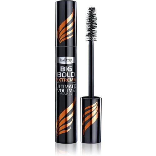 IsaDora Big Bold Extreme maskara z učinkom umetnih trepalnic odtenek 15 Extreme Black 14 ml Cene